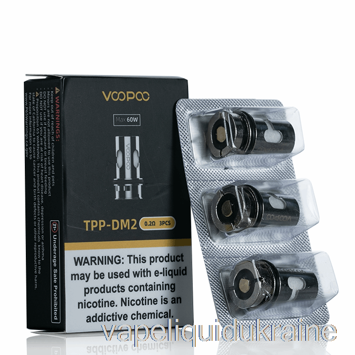 Vape Ukraine VOOPOO TPP Replacement Coils 0.2ohm TPP-DM2 Mesh Coils